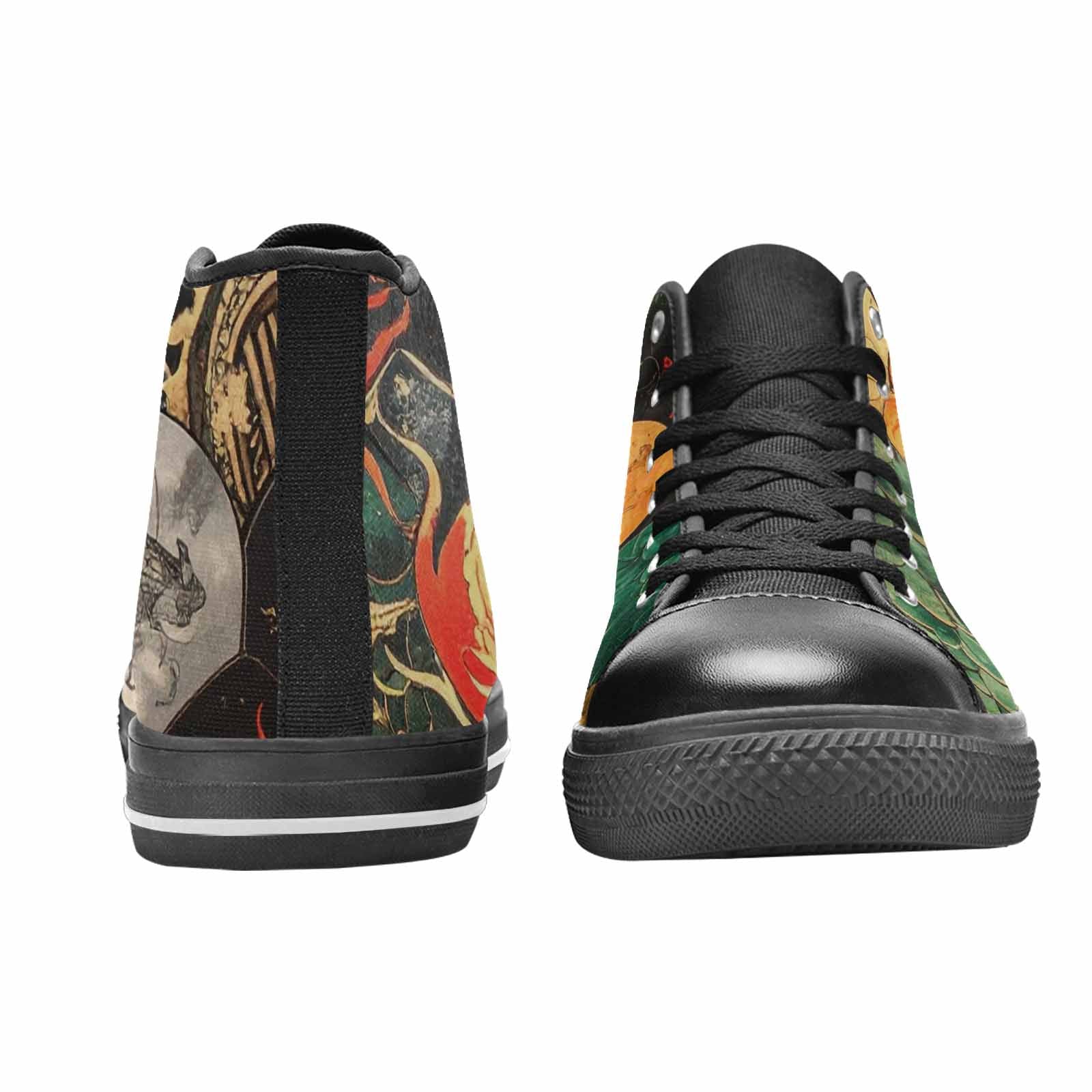 MEN'S Dragon Scale Fantasy High Top Canvas Vivid Sneakers