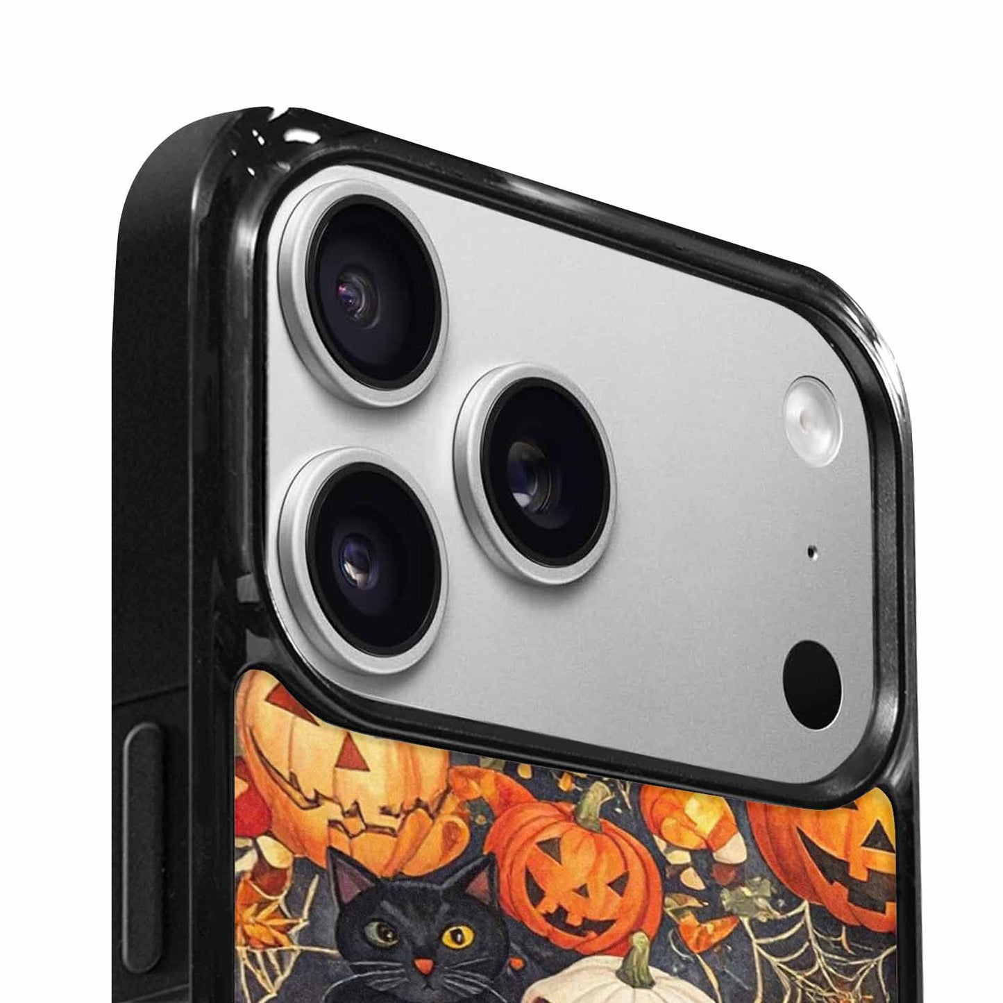iPhone 17 Pro Max Case — Small Halloween Pattern, Randomly Original Art, Customized Protective Case