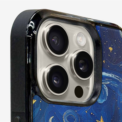 iPhone 16 Pro Case — Starry Night Galaxy, Personalized Phone Case