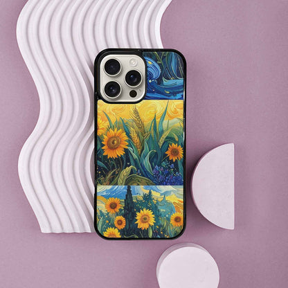 iPhone 16 Pro Max Case — Blend All Versions Together Melting Together, Custom Print Case Cover