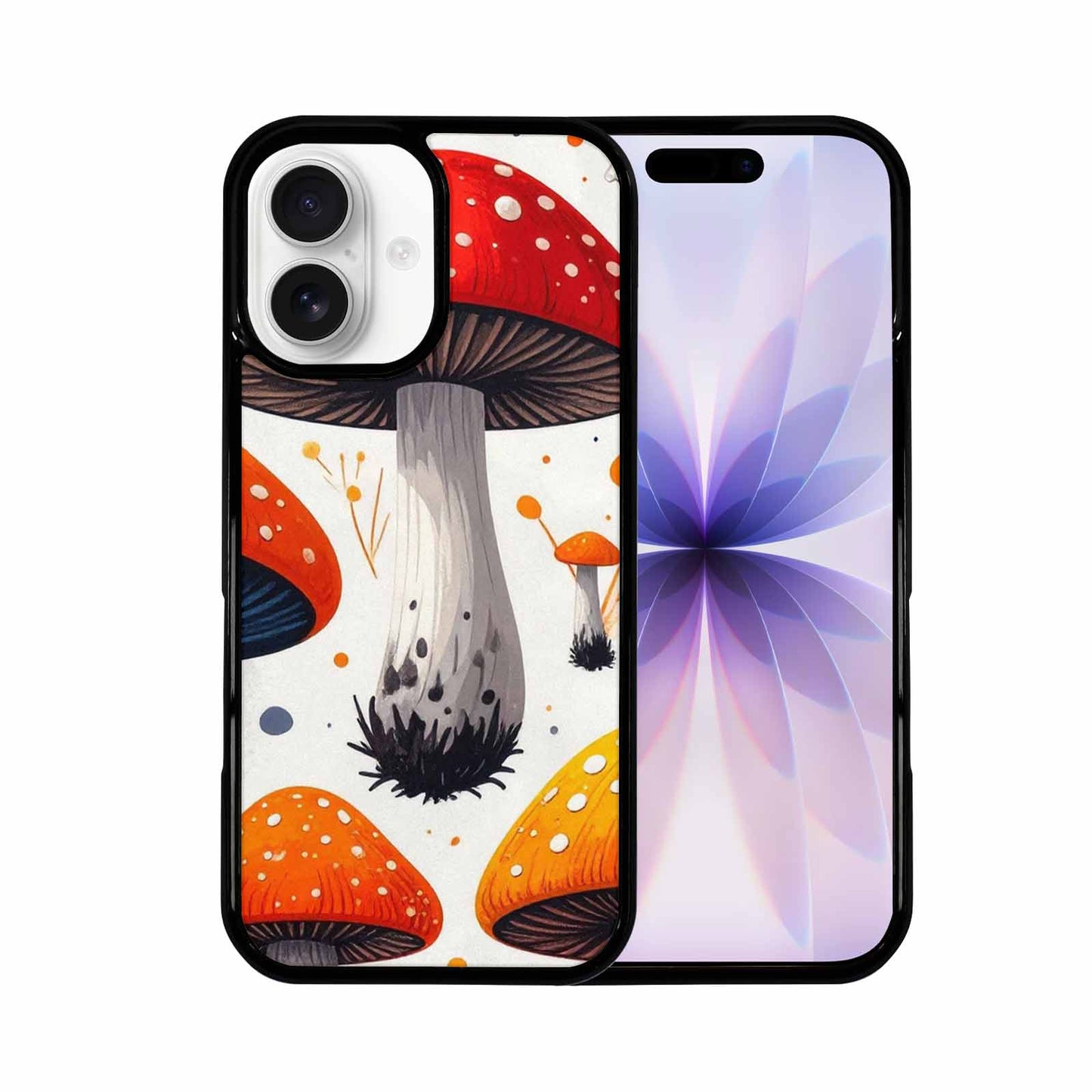 iPhone 17 Case — Vivid Winter Mushroom Cartoon Cute, Custom Made Phone Cover