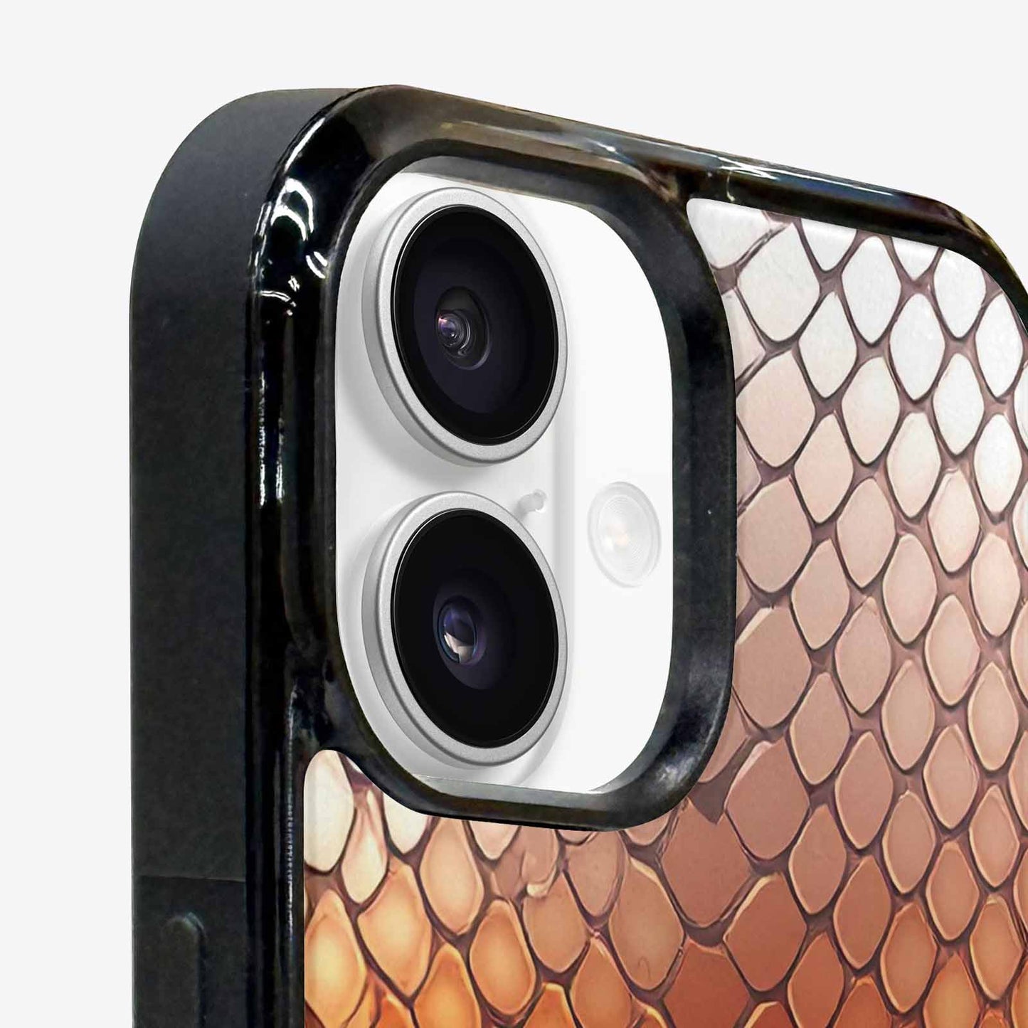 iPhone 16 Plus Case — Dark Snake Print Custom, Customized Protective Case