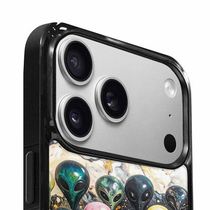 iPhone 17 Pro Max Case — Aliens Marblemelting Aliens Pa Alien Scifi, Custom Phone Case