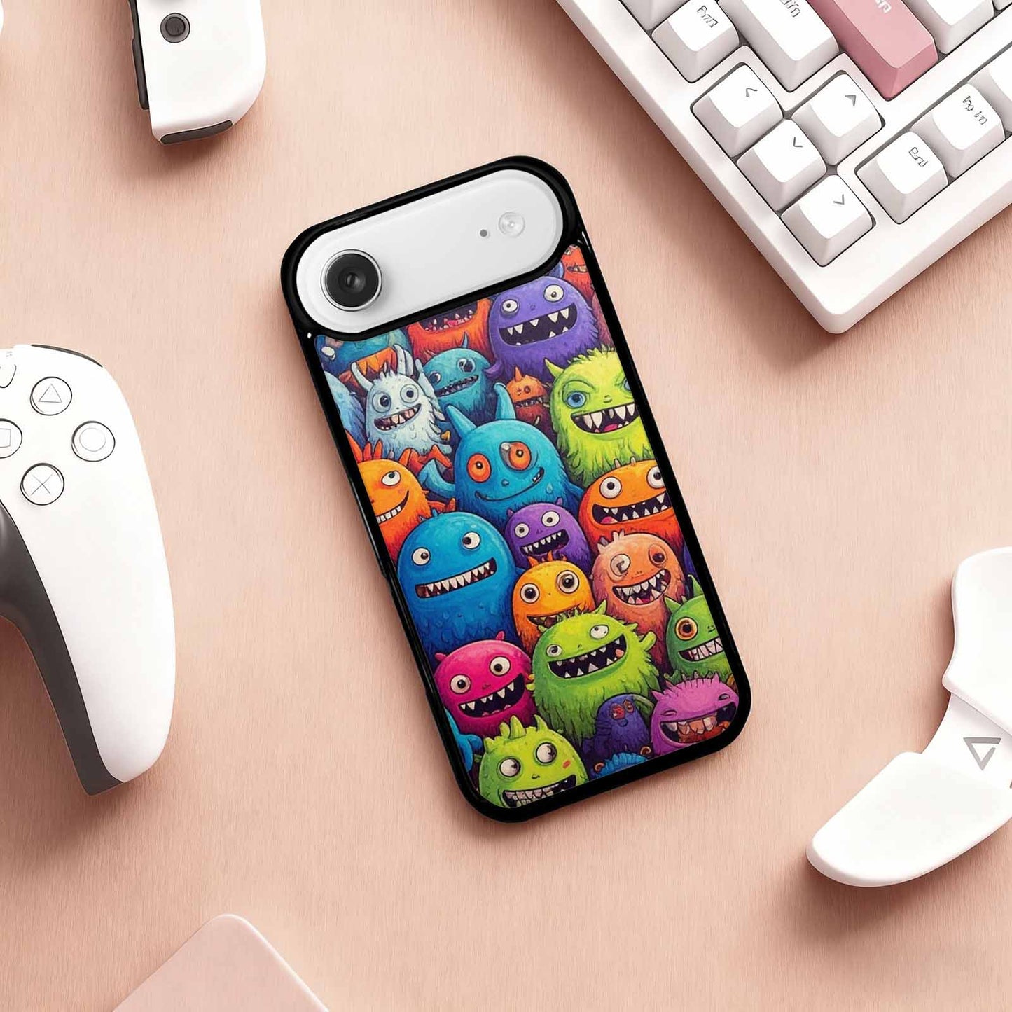iPhone 17 Air Case — Monsters General Cartoon Monsters Pattern Cartoon, Original Design Phone Case