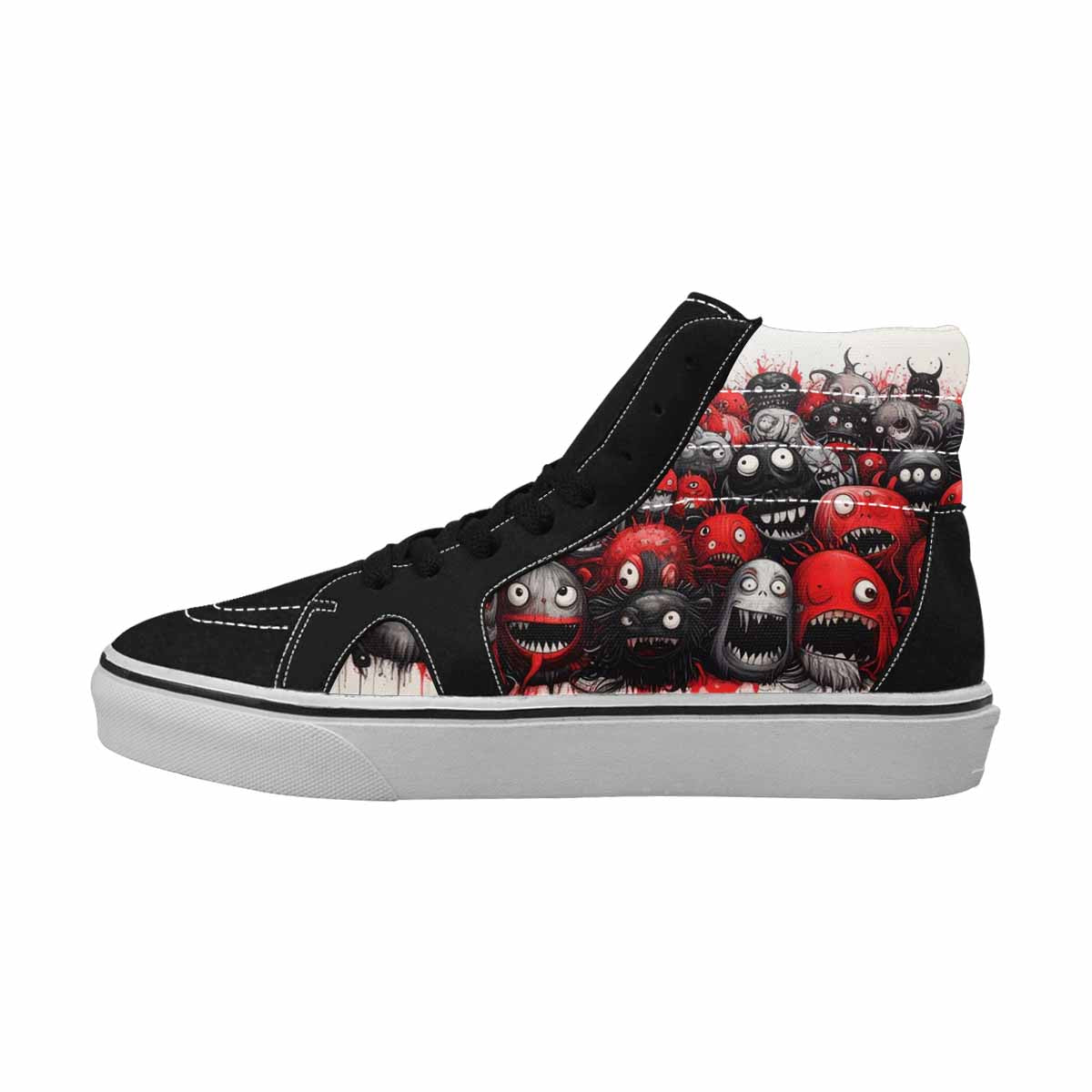 MEN'S Monsters (general) High Top Canvas Aesthetic Custom Shoes