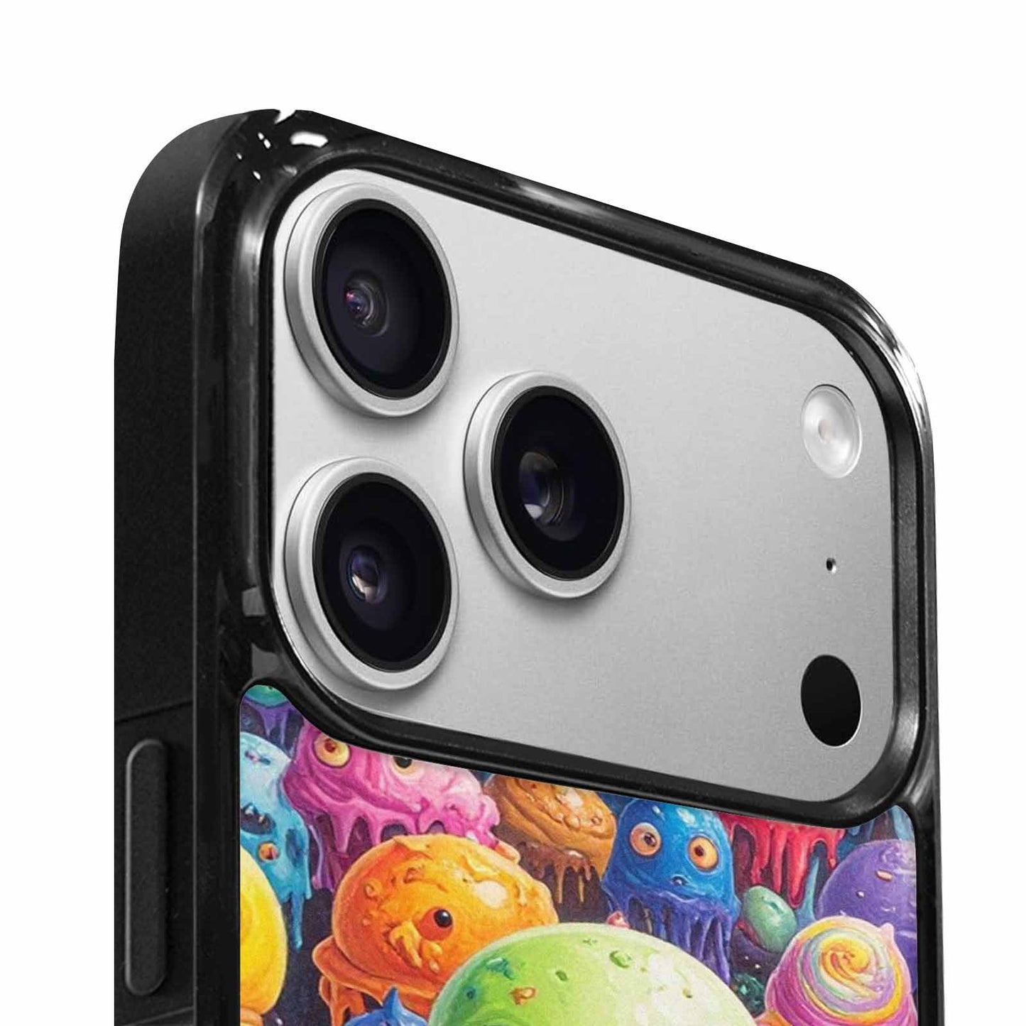 iPhone 17 Pro Max Case — Melting Ice Cream Monster Charac Original, Custom Print Case Cover