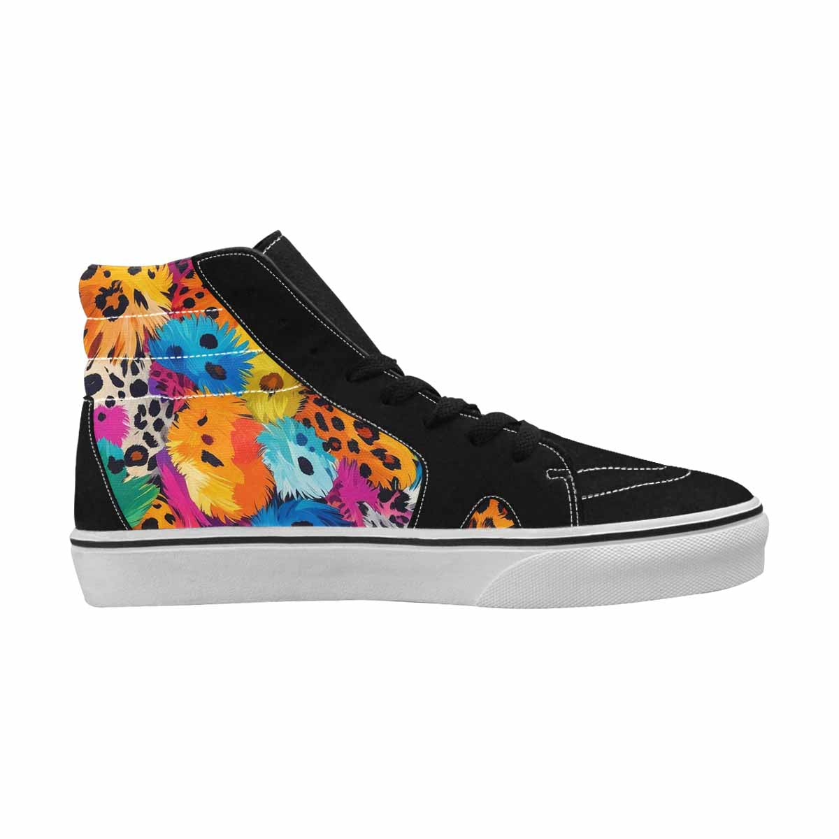 MEN'S Animal Print High Top Canvas Aesthetic Custom Shoes