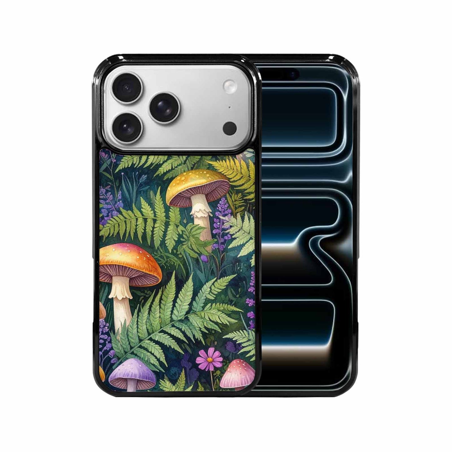 iPhone 17 Pro Max Case — Mushrooms Botanicalmushrooms P Gi2 Floral, Unique Phone Case Design