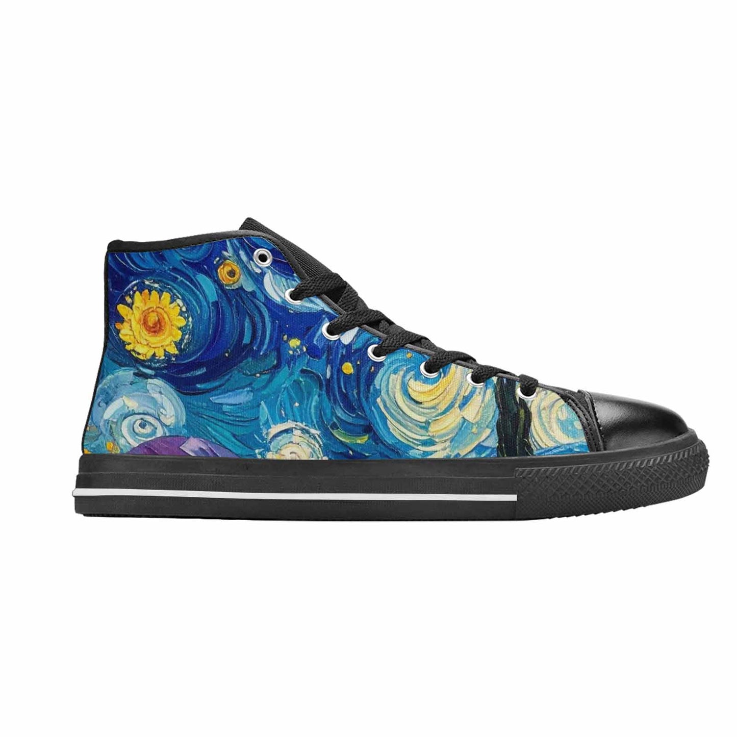 MEN'S Blend All Versions High Top Canvas Cottagecore Custom Sneakers