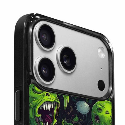 iPhone 17 Pro Case — Toxic Radioactive Creature Pattern Hundreds Original, Custom Phone Case