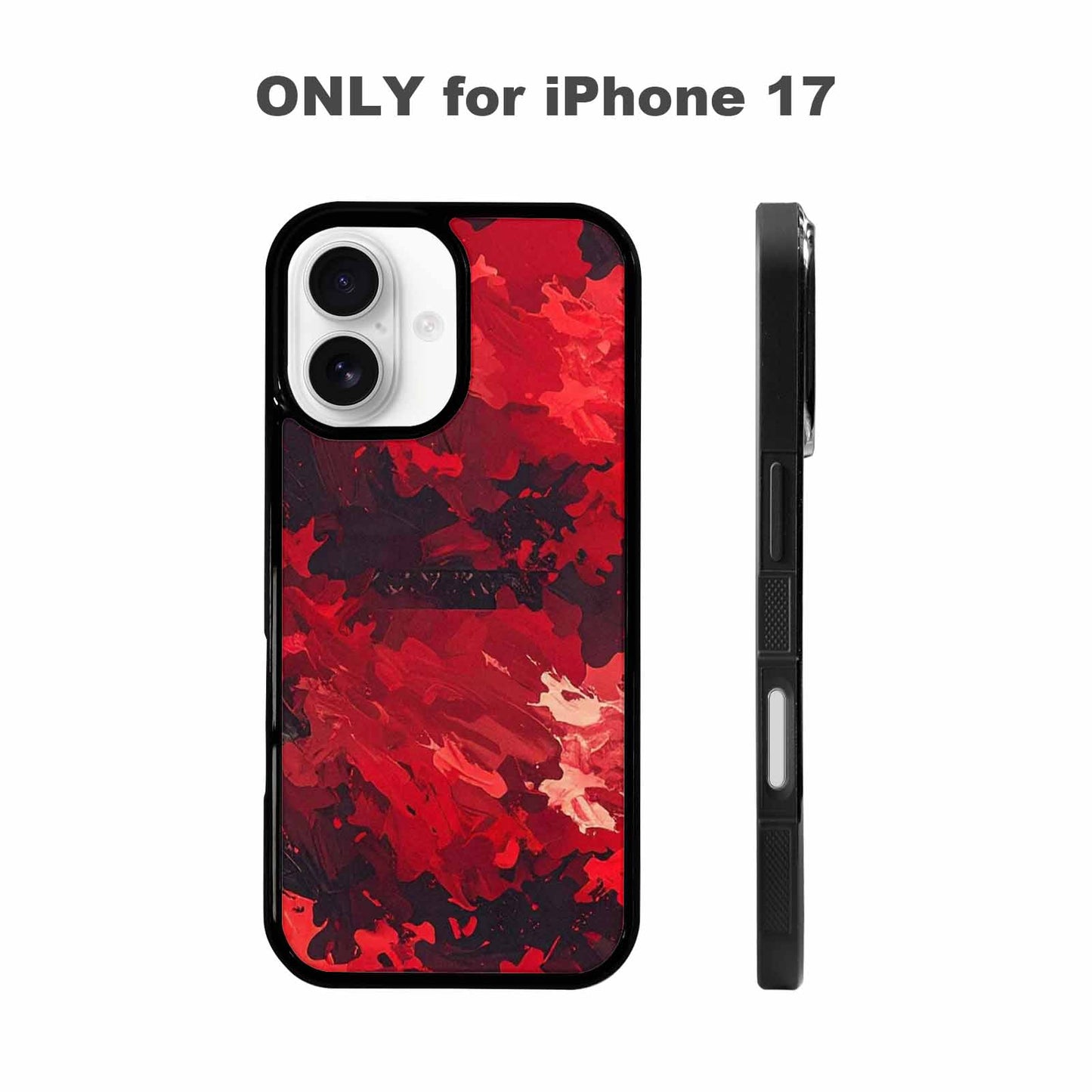 iPhone 17 Case — Small Military Camouflage Blotch Camo, Unique Phone Case Design