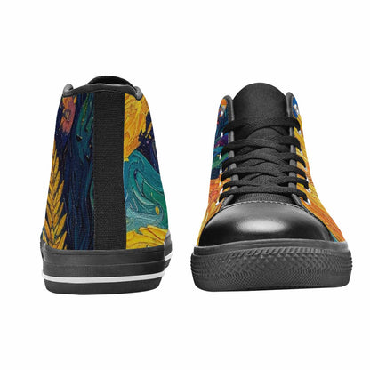 WOMEN'S Blend All Versions High Top Canvas Vivid Sneakers