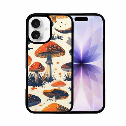 iPhone 17 Case — Vintage Dinosaurs Mushroom Retro Vintage, Custom Made Phone Cover