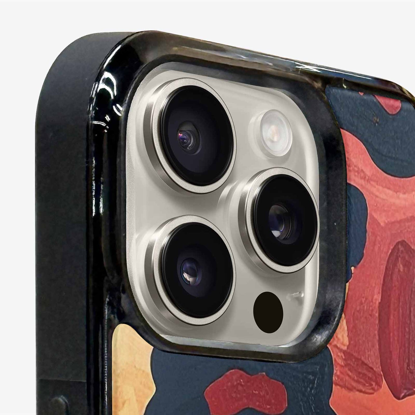 iPhone 15 Pro Max Case — Leopard Wallpaper Print, Custom Print Case Cover