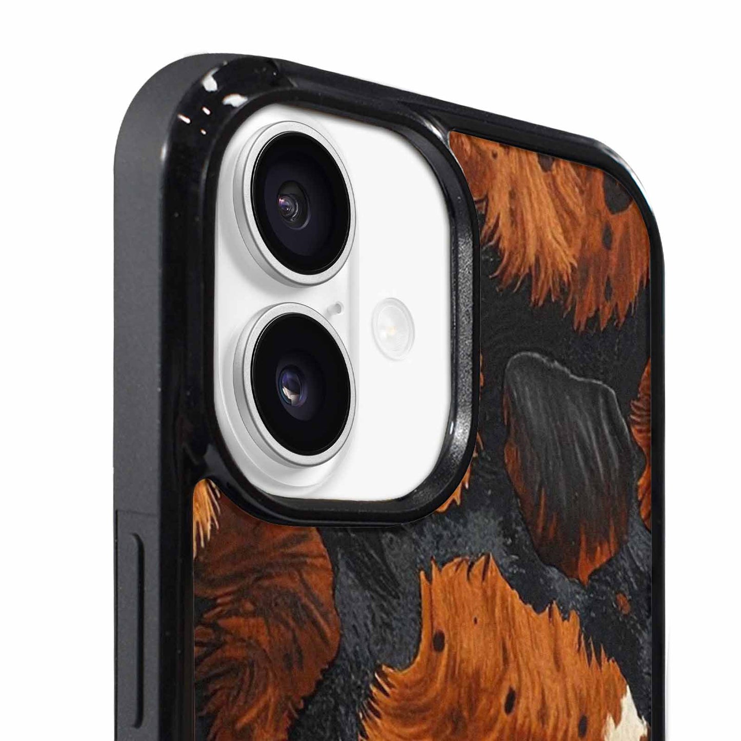 iPhone 17 Case — Small Cow Animal Print Animal Print, Custom Designed Case Cover
