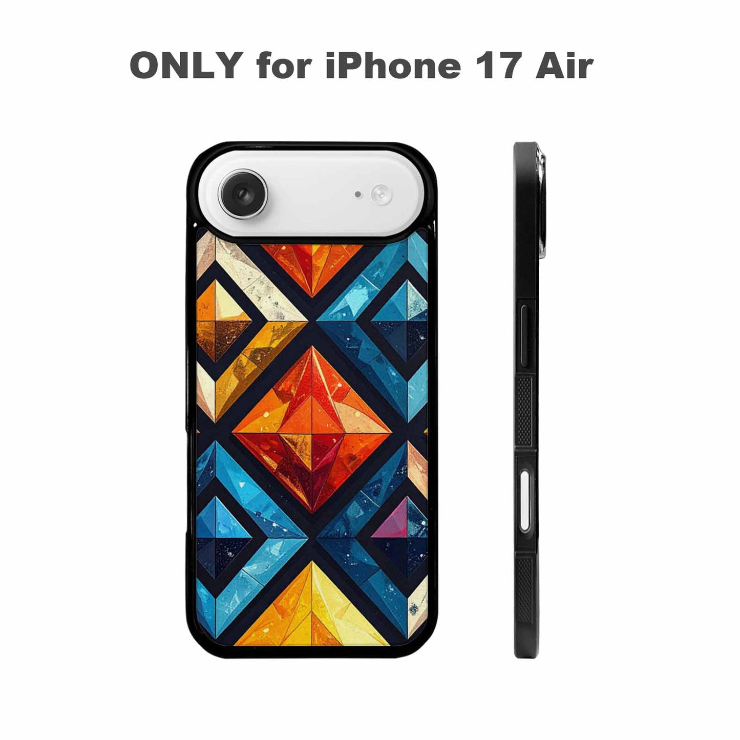iPhone 17 Air Case — Vintage Summer Diamond Retro Vintage, Custom Made Phone Cover