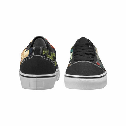 WOMEN'S Skulls Lace-Up Canvas Y2K Custom Shoes