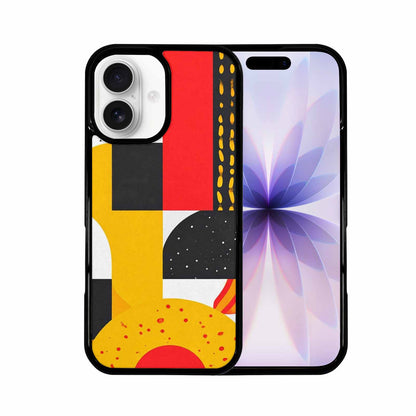 iPhone 17 Case — Memphis Art Pattern Retro Vintage, Custom Designed Case Cover