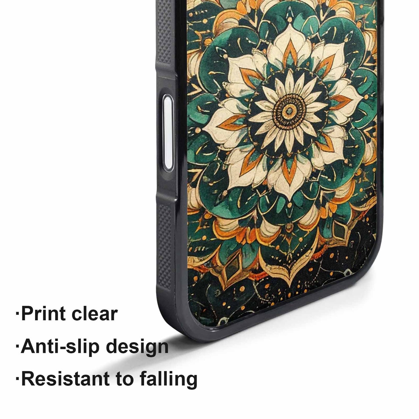 iPhone 17 Air Case — Small Mandala Pattern Randomly Varying Floral, Personalized Phone Case