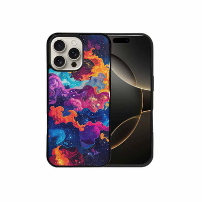iPhone 16 Pro Max Case — Cosmic Creature And Object Mashup Pattern, Unique Phone Case Design