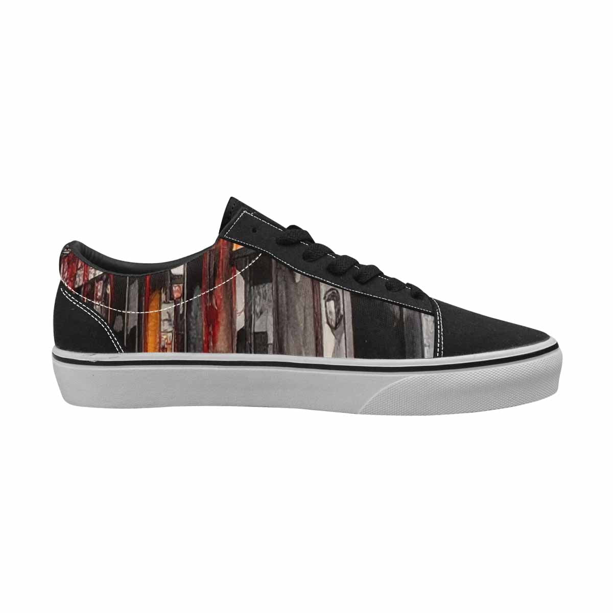 WOMEN'S Liminal Space Fragment Lace-Up Canvas Dreamlike Shoes