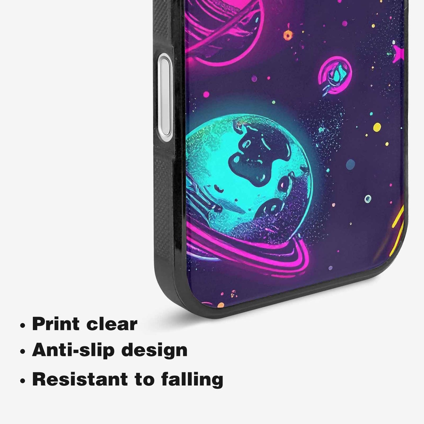 iPhone 16 Plus Case — Space Galaxy Astronaut Custom, Customized Protective Case