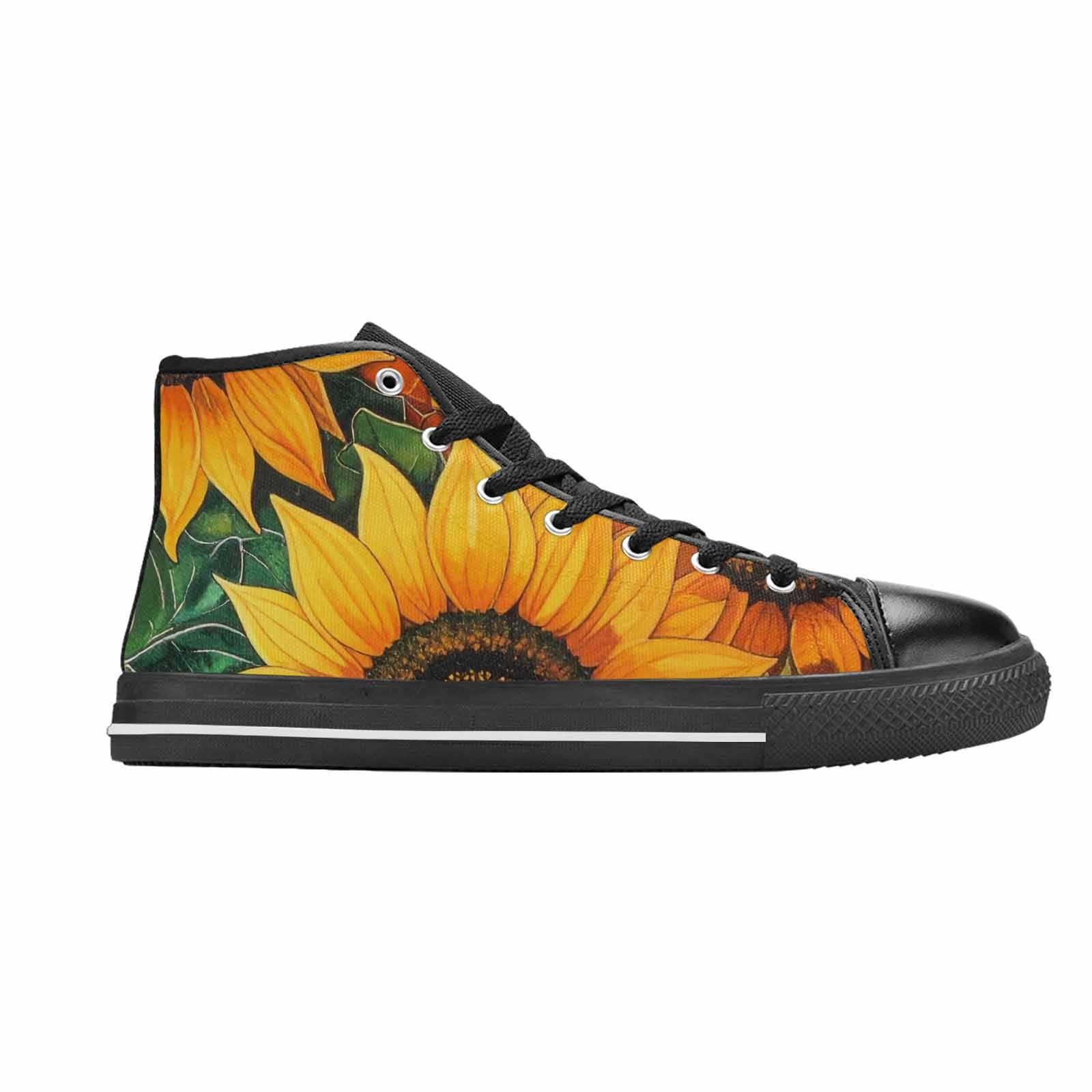 MEN'S Blend Melt Them High Top Canvas Cottagecore Sneakers