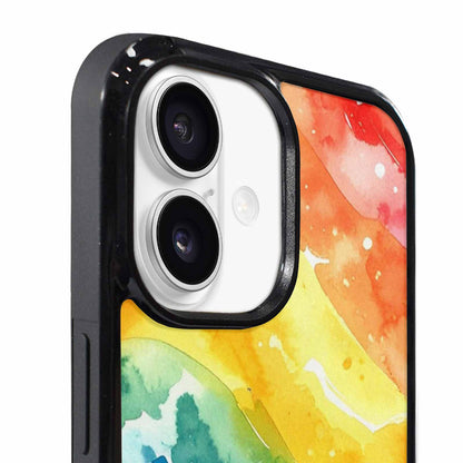 iPhone 17 Case — Watercolor Splash Abstract Pattern, Watercolor Abstract, Customized Protective Case