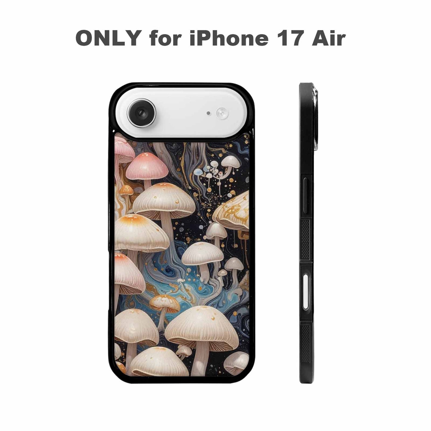 iPhone 17 Air Case — Mushrooms Pattern Hundreds Of Qdc Original, Unique Phone Case Design