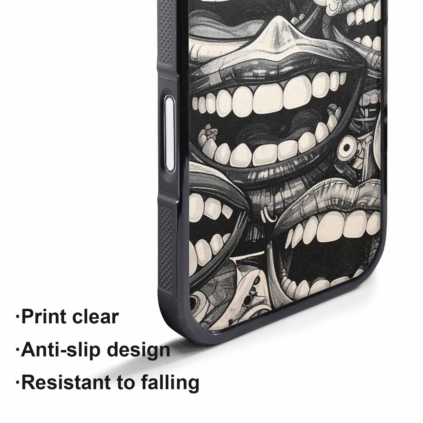 iPhone 17 Air Case — Seamless Repeating Pattern Of Overlapping Cartoon, Custom Printed Phone Case