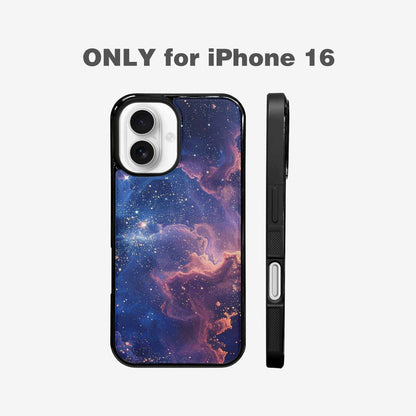 iPhone 16 Case — Nebula Texture With Dense Star Cluster, Original Design Phone Case