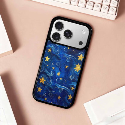 iPhone 17 Pro Case — Starry Night Galaxy Space, Custom Made Phone Cover