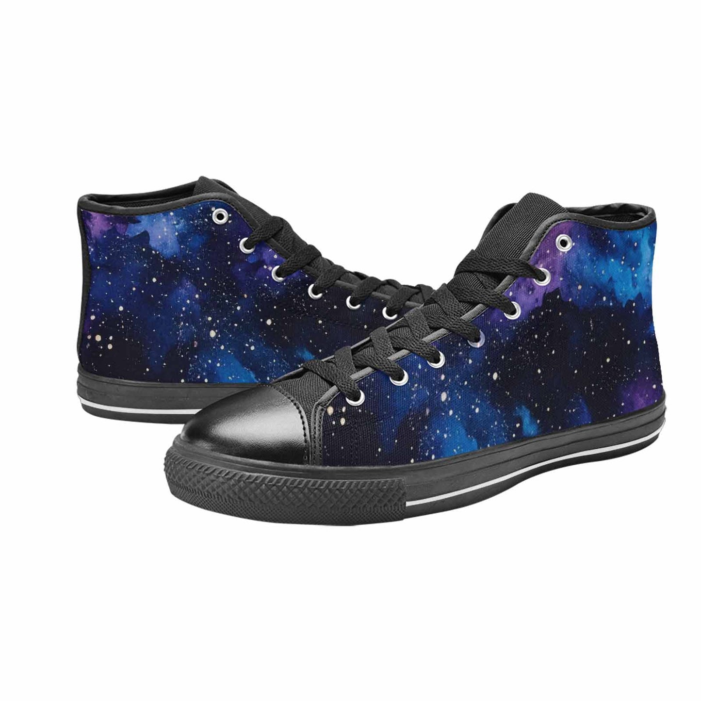 MEN'S Galaxy Art - High Top Canvas Dreamcore Custom Shoes