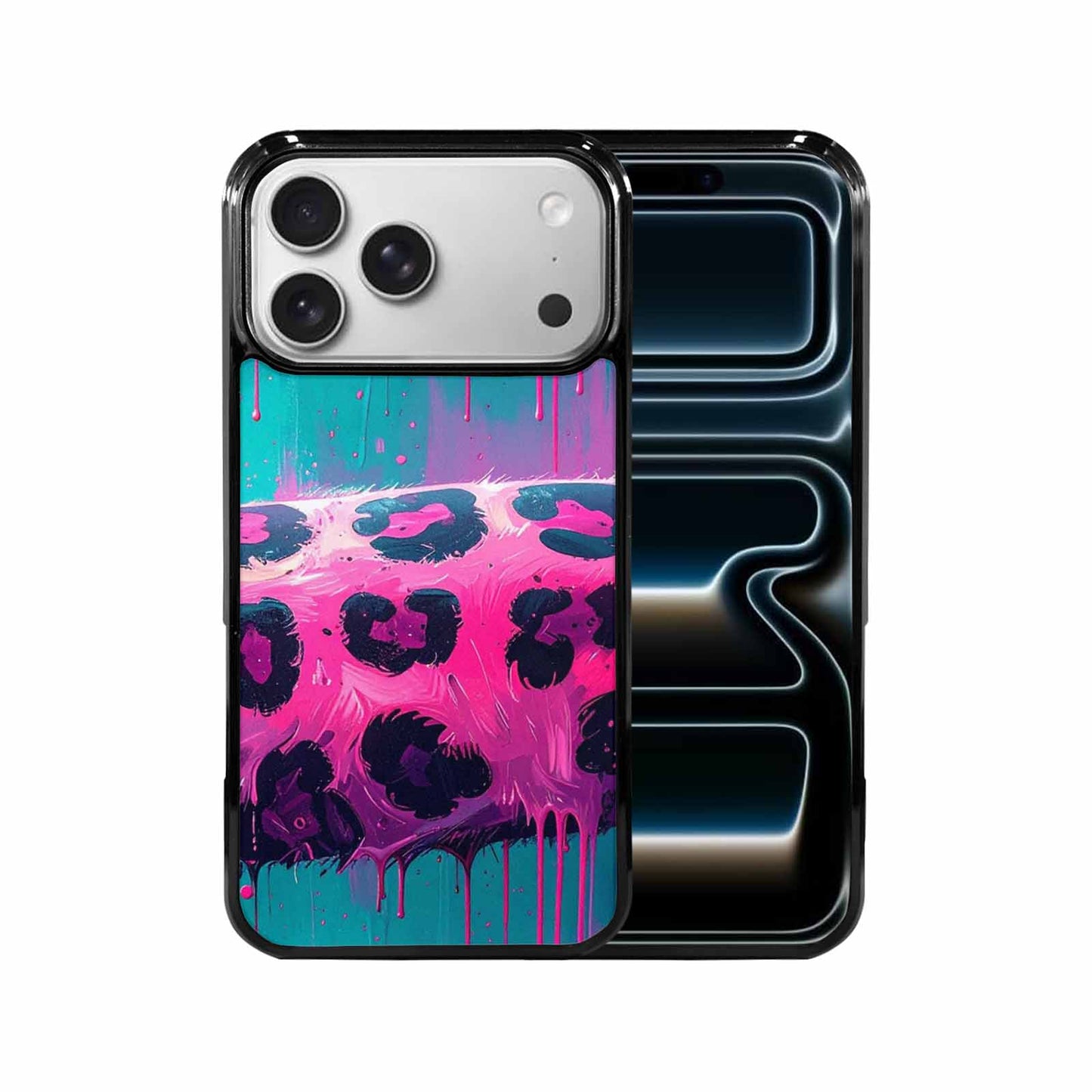 iPhone 17 Pro Max Case — Seamless Tileable Pattern Of Animal Print, Custom Print Case Cover