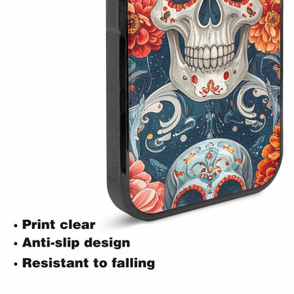 iPhone 15 Plus Case — Marble Skull Custom, Custom Designed Case Cover