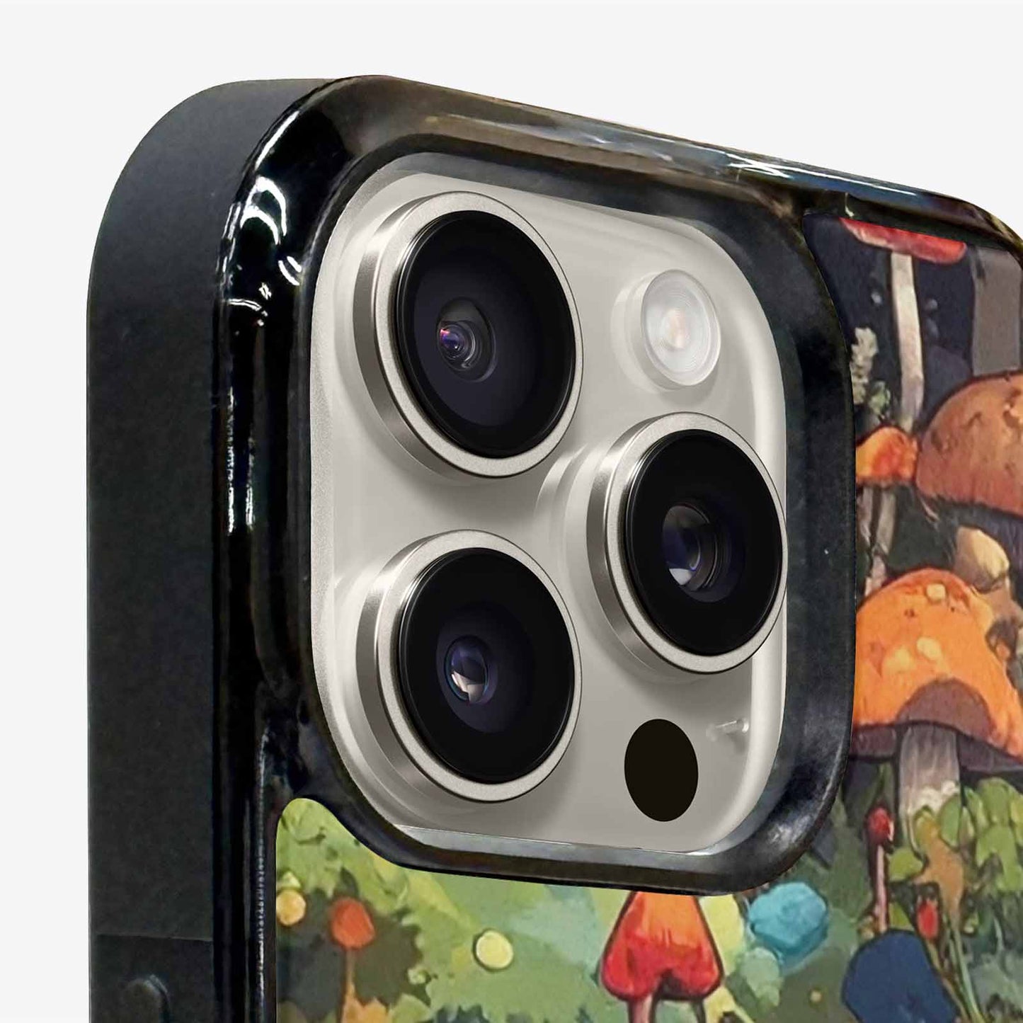 iPhone 16 Pro Max Case — Mushrooms Camomushrooms Patter Big, Custom Print Case Cover
