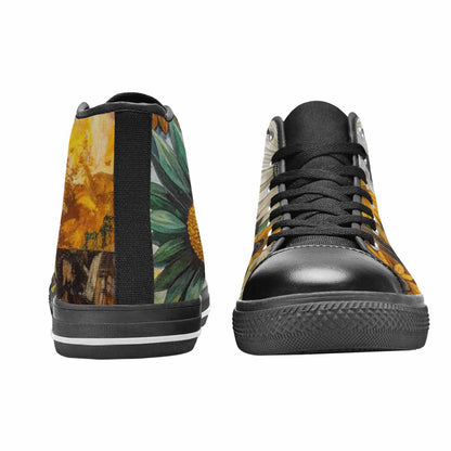 MEN'S Blend Melt Them High Top Canvas Vivid Sneakers