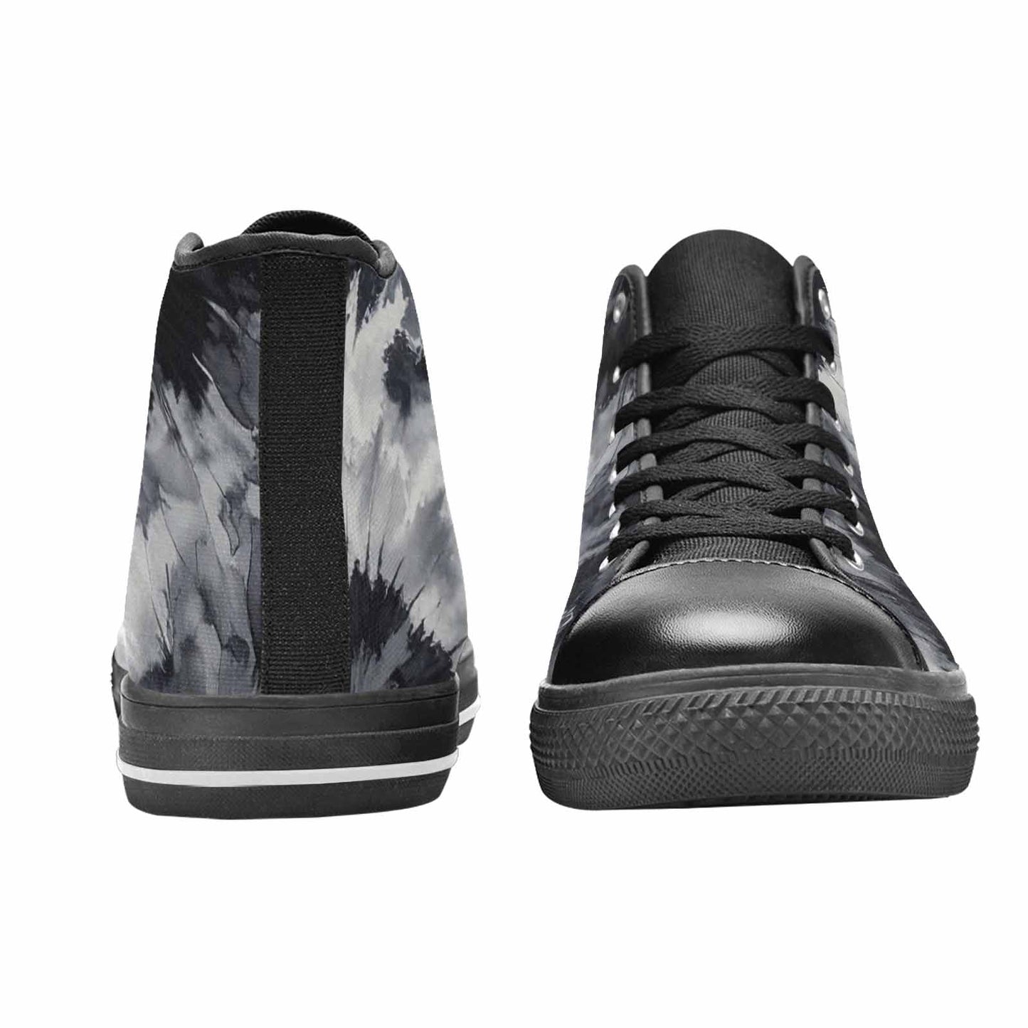 MEN'S Tie Dye - High Top Canvas Aesthetic Shoes