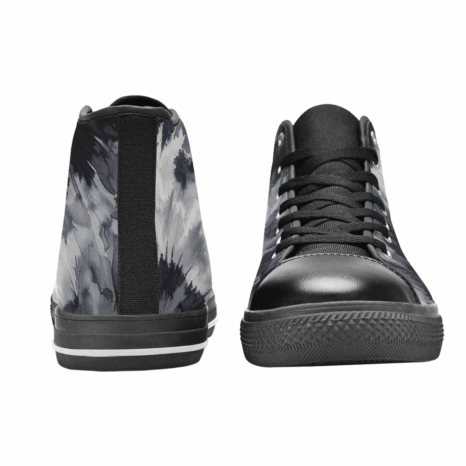 MEN'S Tie Dye - High Top Canvas Aesthetic Shoes