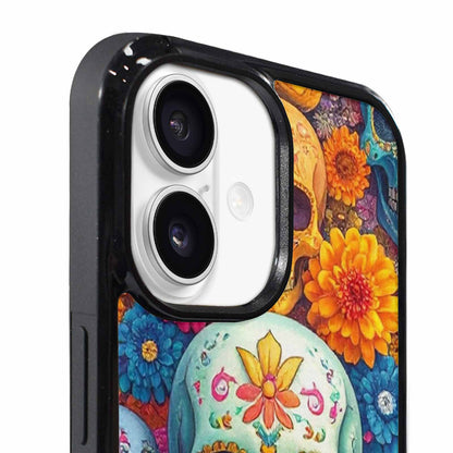 iPhone 17 Case — Ornate Candy Color Skull Gothic Skulls, Personalized Phone Case