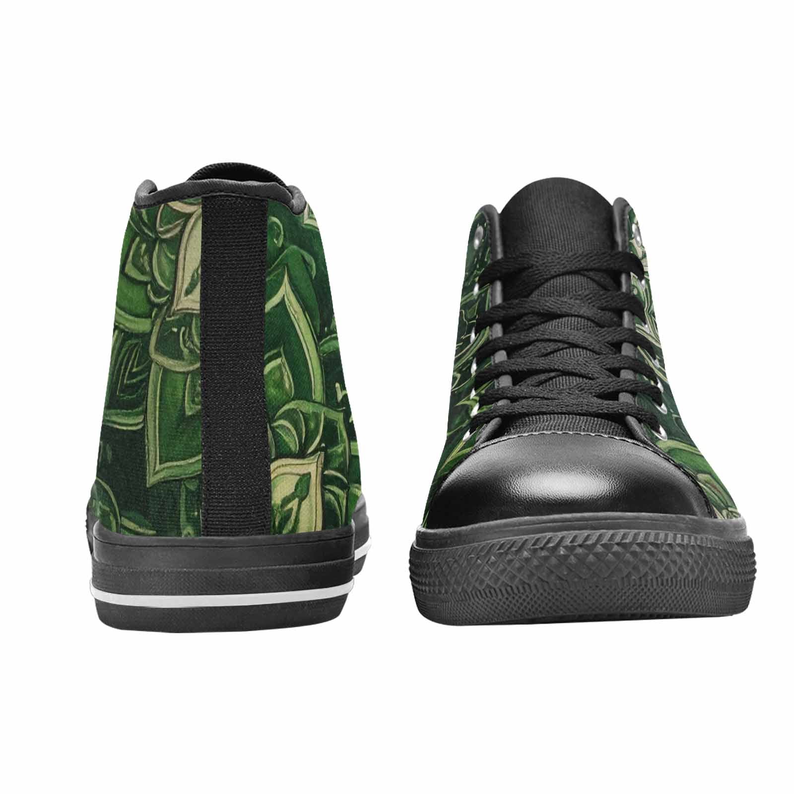 MEN'S Mandala High Top Canvas Surreal Custom Shoes