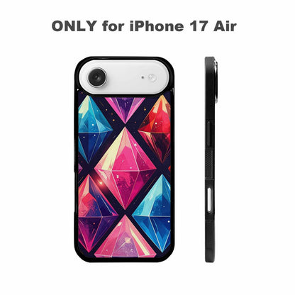 iPhone 17 Air Case — Vintage Summer Diamond Retro Vintage, Custom Print Case Cover