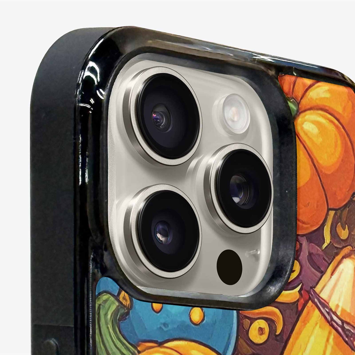 iPhone 16 Pro Case — Halloween Art Print Edge To Edge, Custom Phone Case