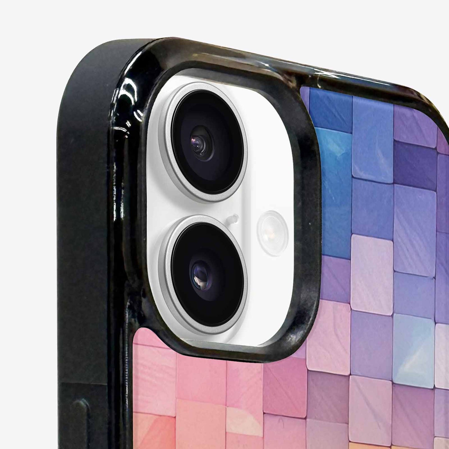 iPhone 16 Case — Color Gradient Fade Pattern Hundreds Of, Custom Made Phone Cover