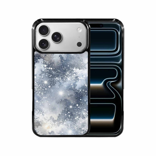 iPhone 17 Pro Max Case — Galaxy Art Silver White Galaxy Space, Customized Protective Case