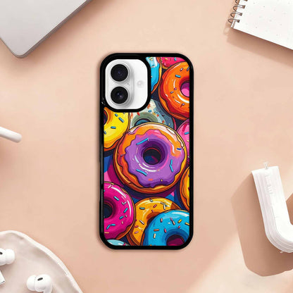 iPhone 17 Case — Foil Ice Cream Original Art, Personalized Phone Case
