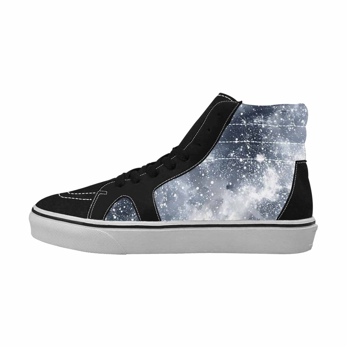 WOMEN'S Galaxy Art - High Top Canvas Cottagecore Shoes