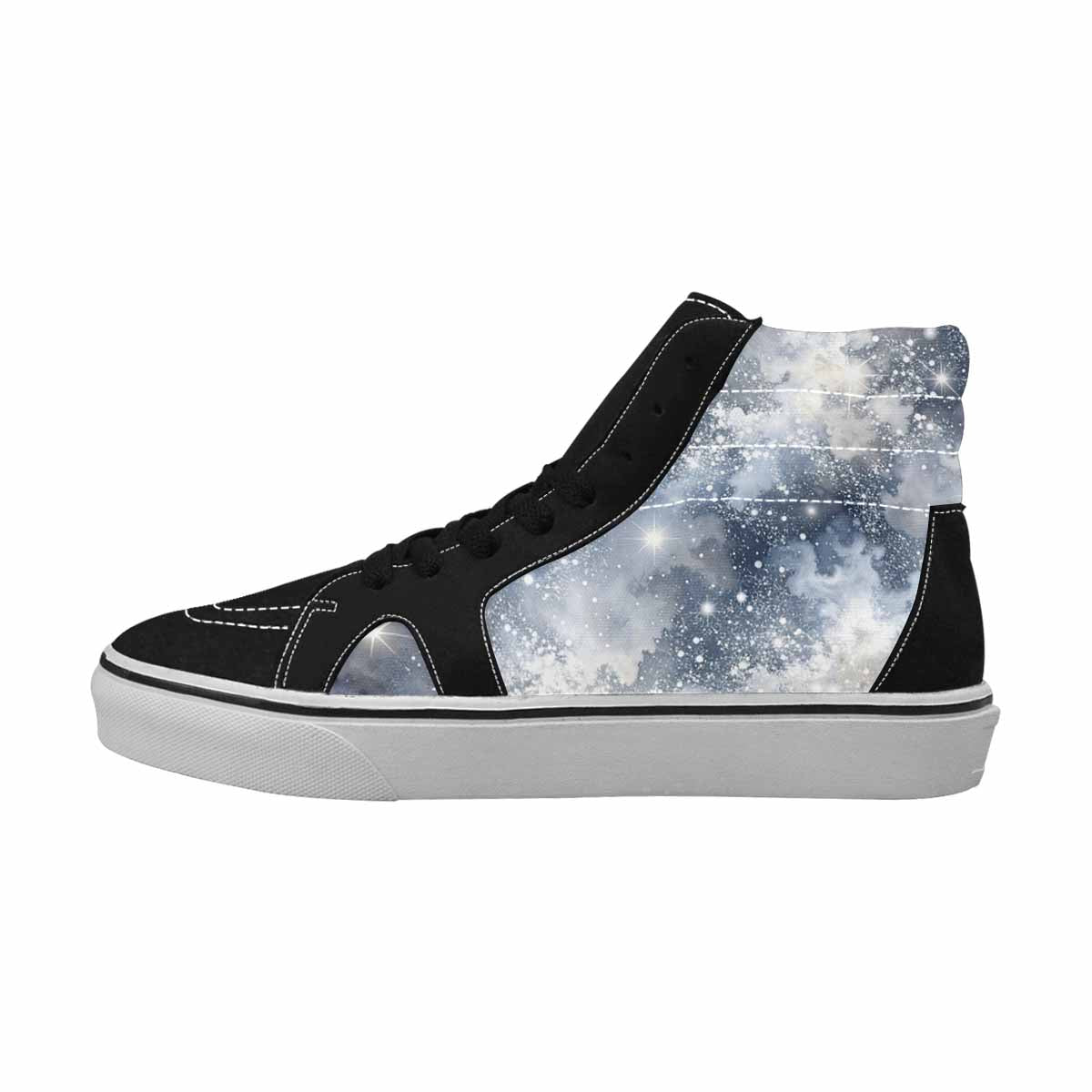WOMEN'S Galaxy Art - High Top Canvas Dreamcore Custom Sneakers