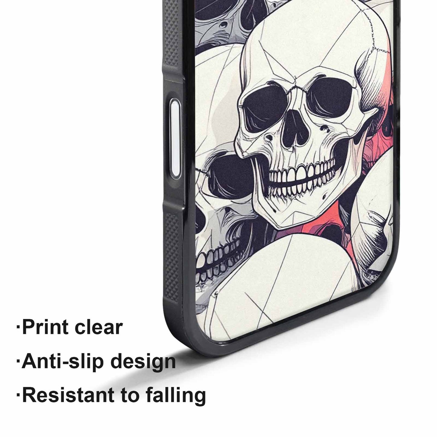 iPhone 17 Air Case — Skull Dark Art Gothic Print Gothic, Personalized Phone Case