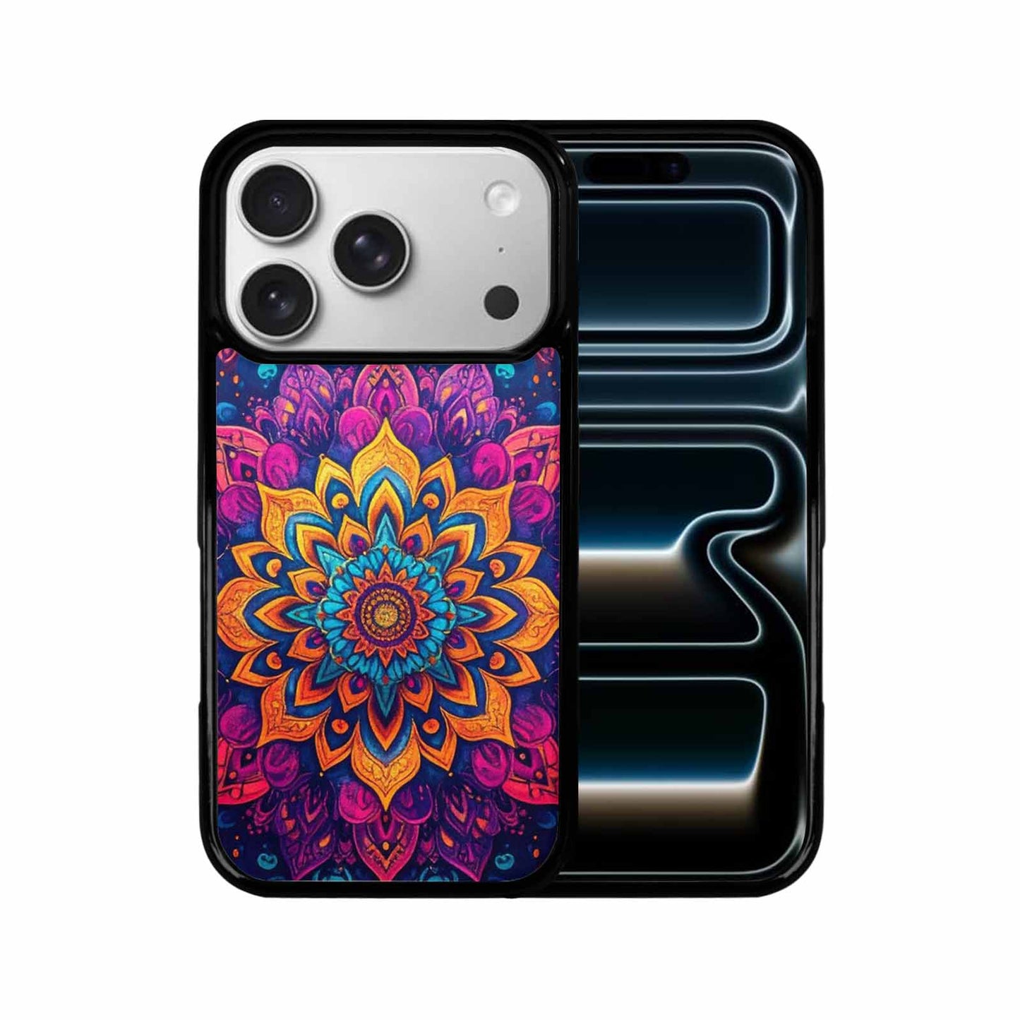 iPhone 17 Pro Case — Tie Dye Mandala Tie Dye, Custom Designed Case Cover